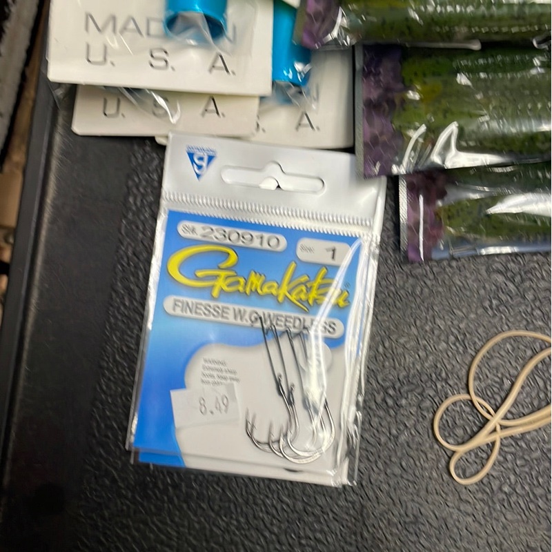 Gamakatsu Finesse WG Weedless Sz 1