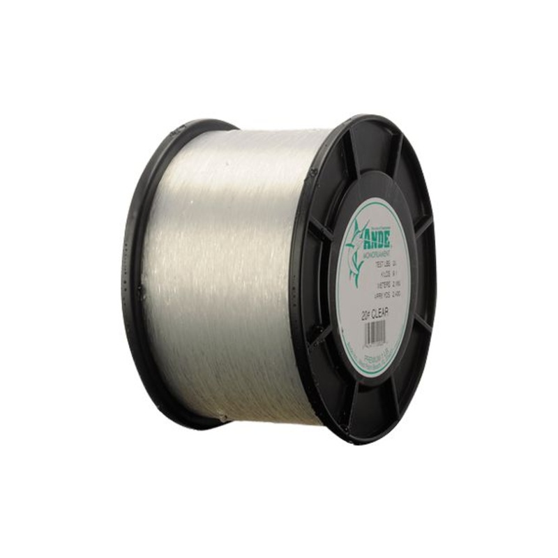 Ande Premium Clear Monofilament Line 1/4 Spools