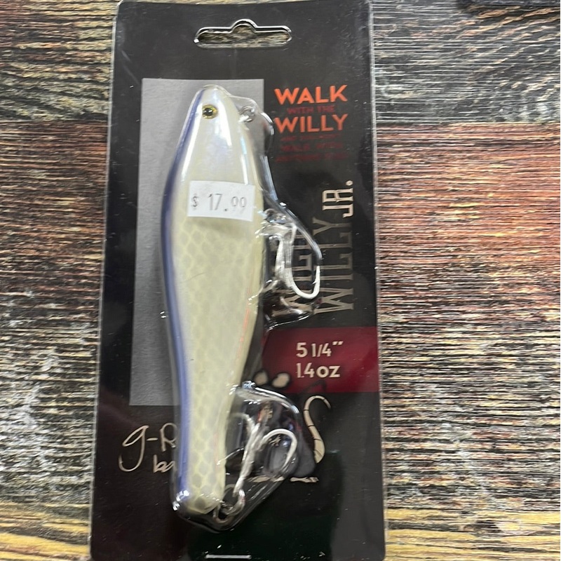 g-Ratt Wild Willy Jr. 5.25. 1.4 oz Gizzard Shad
