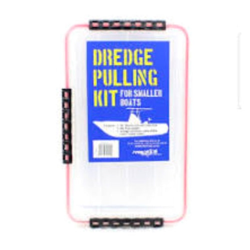 Fish Razr Dredge Pulling Kit in Waterproof Box with 4lb Fish Weight