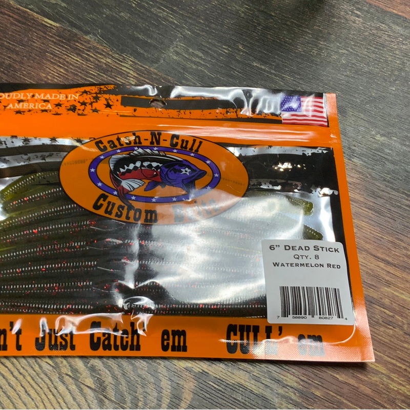 Catch-N-Cull Dead Stick 6" Watermelon Red