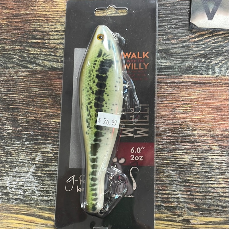 g-Rat Wild Willy 6.0 2 oz Baby Bass