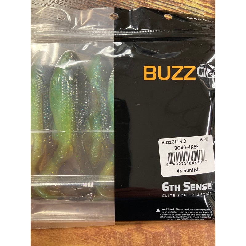 6th Sense Buzz Gill 4.0 4K Sunfish