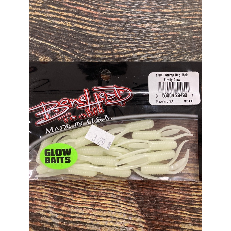 Bone Head Glow Stump Bug 1-3/4" Firefly Glow