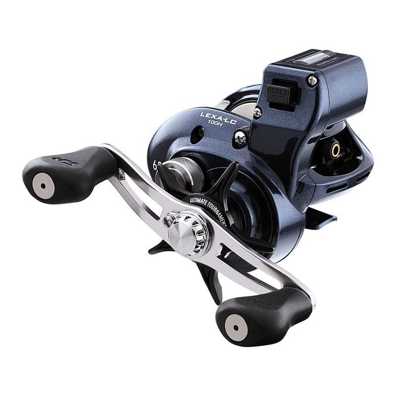 Daiwa Lexa Line Counter Baitcasting Reel 100H Right