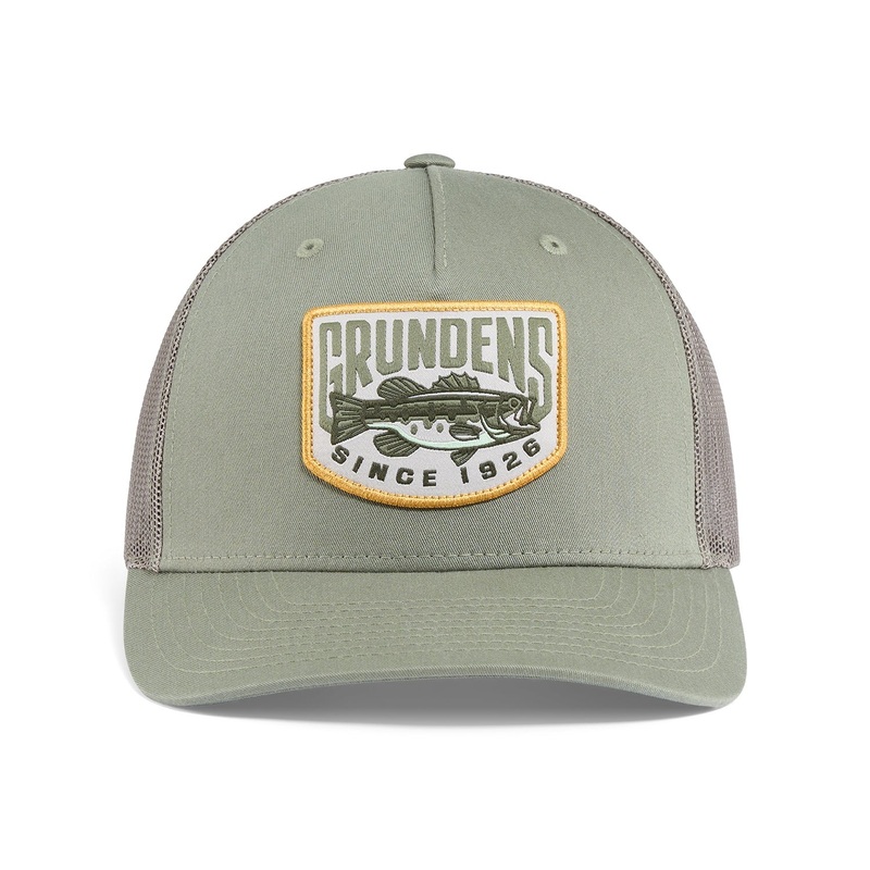 Grundens Bass Patch Trucker "Loden"
