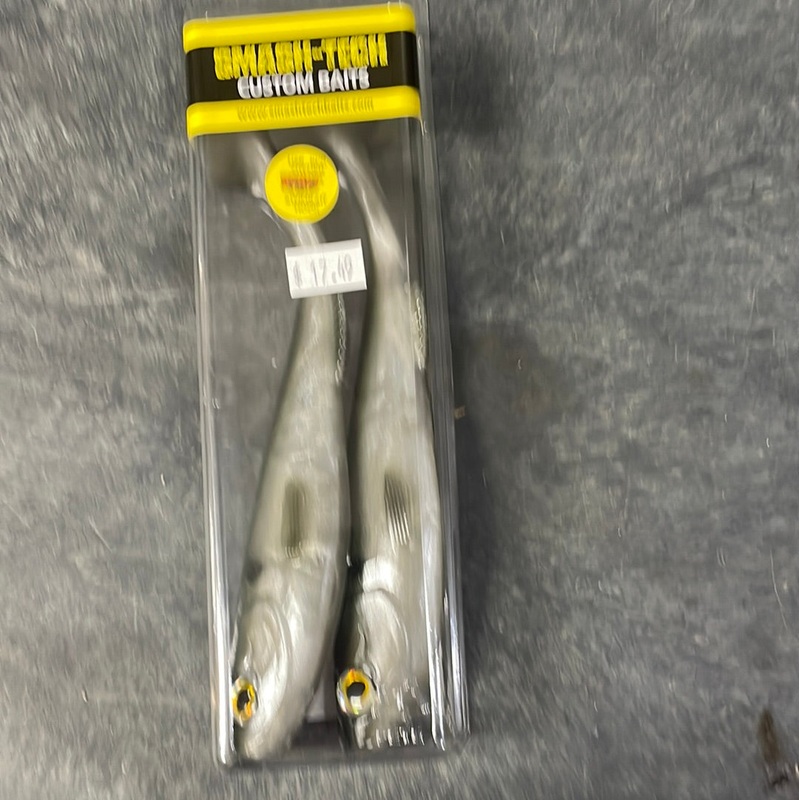 Smash Tech Swimbait 7" Green Gizzard