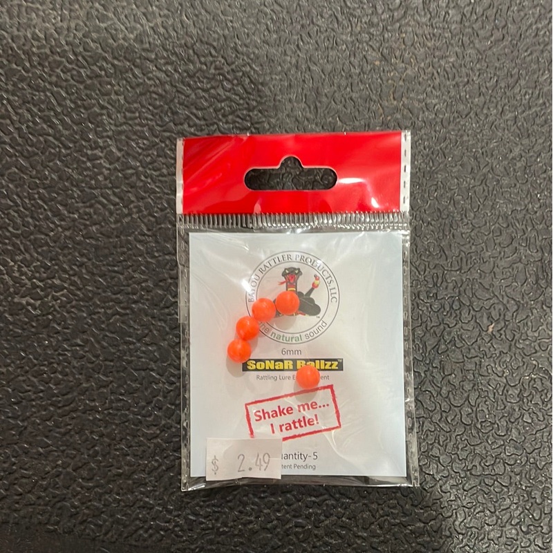 Bayou Rattler Product Sonar Ballzz 6 mm