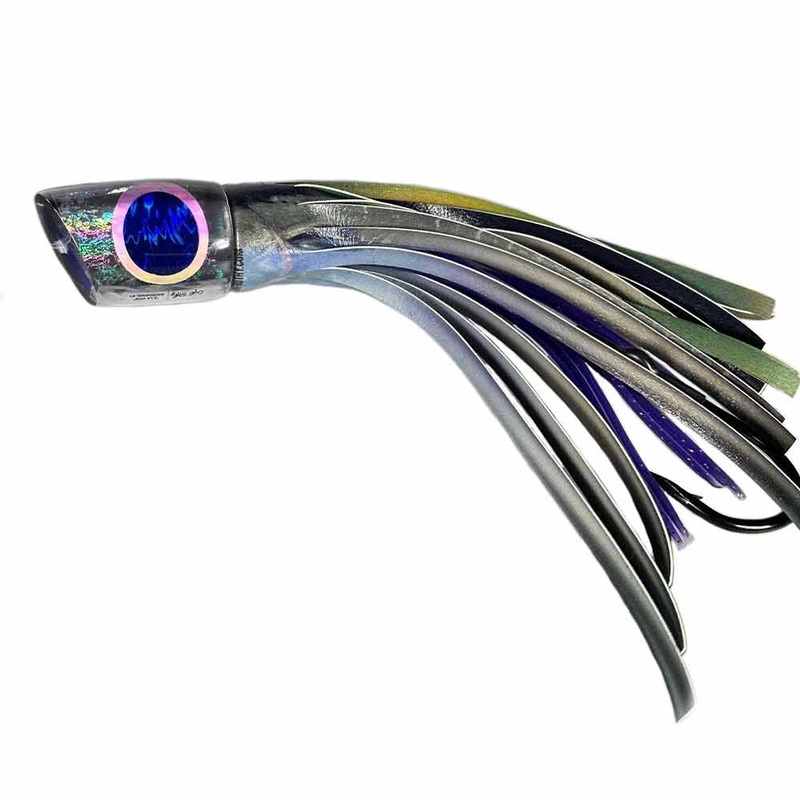 Blue Eyes Purple Skipjack Skirt XL Bacchanal "A La Vive" Lures