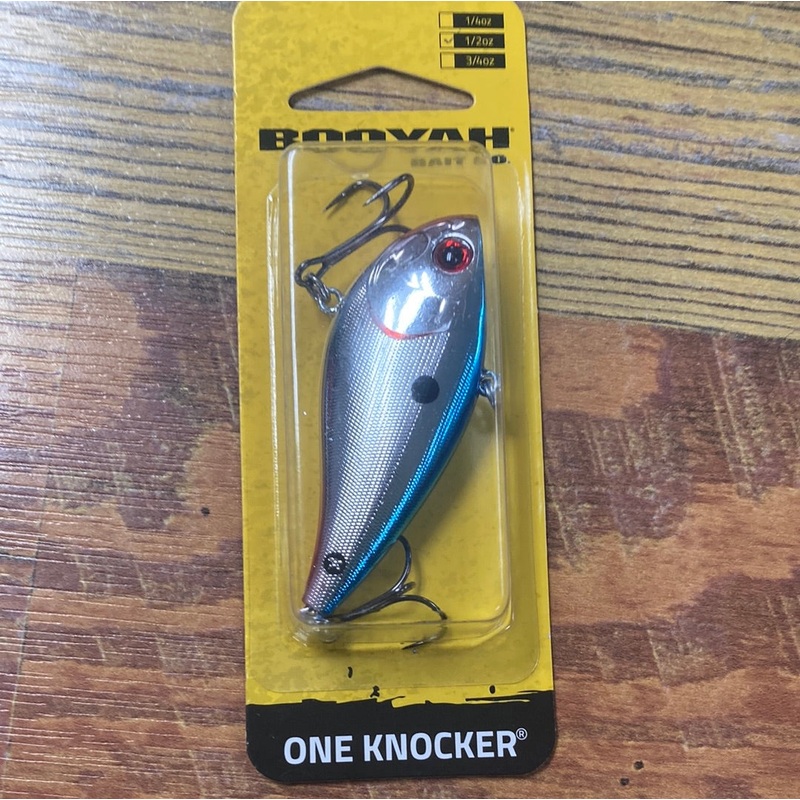 BOOYAH One Knocker 1/2 oz. Blue Shiner