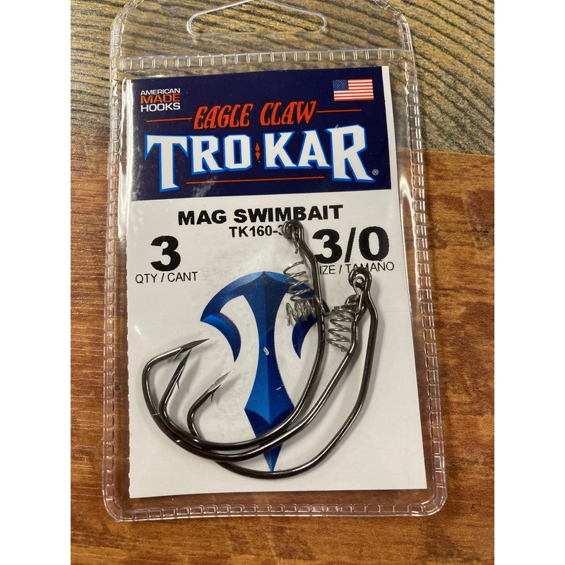 Eagle Claw Tro Kar Mag Swimbait 3/0