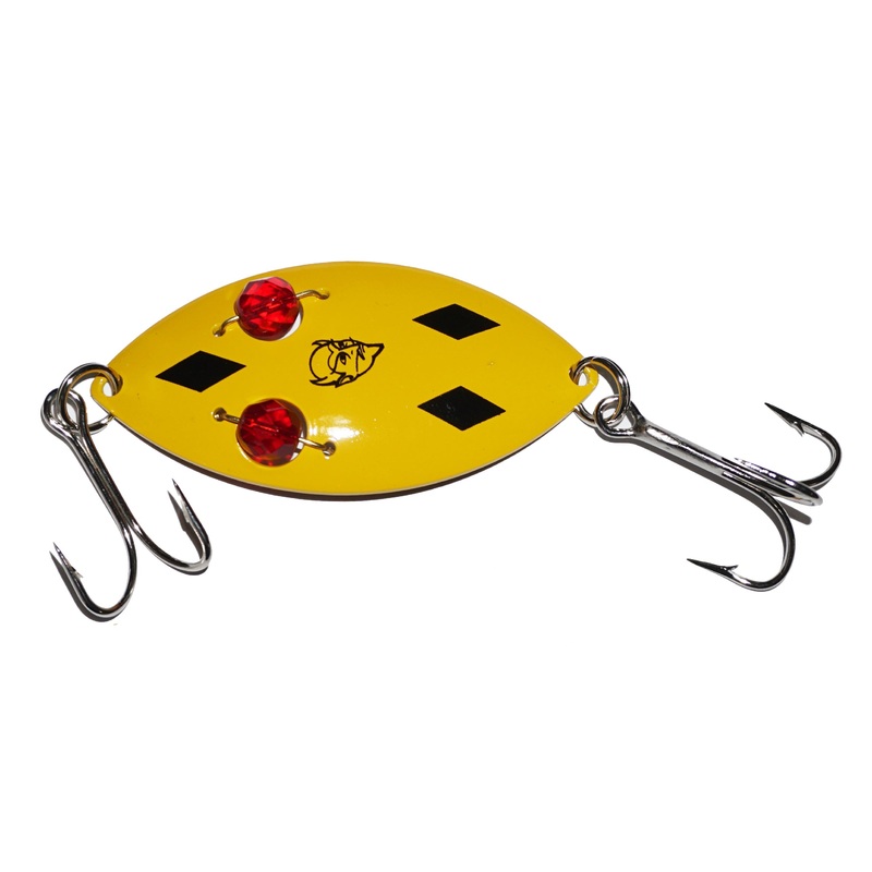 Eppinger Red Eye Wiggler 3" Spoon