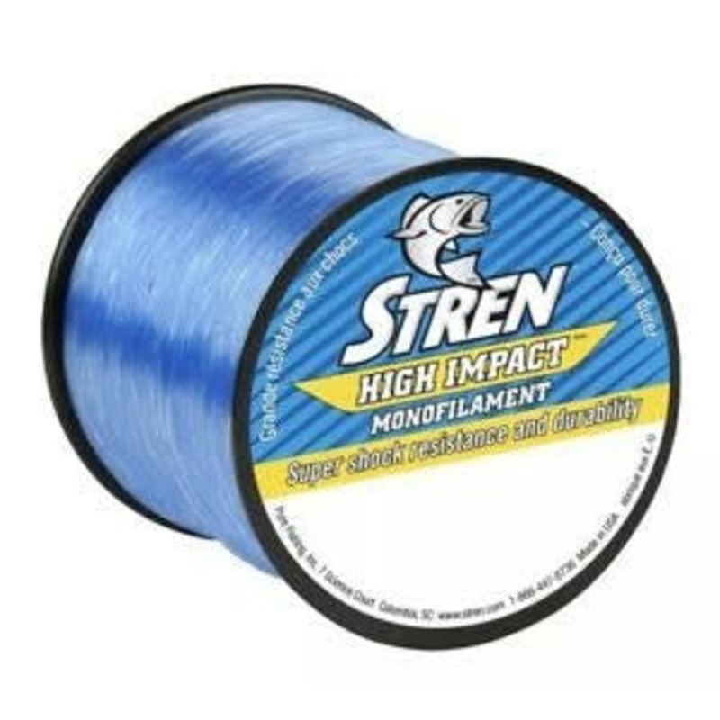 Stren High Impact Monofilament Fishing Line (1/4 lb. Spools) Smoke Blue
