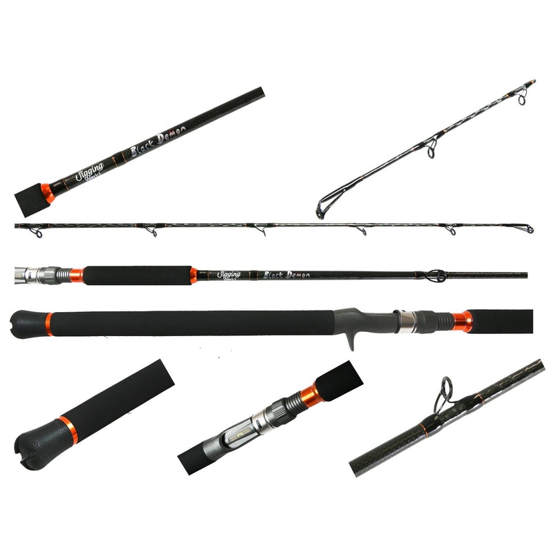 Jigging World Black Demon Rods