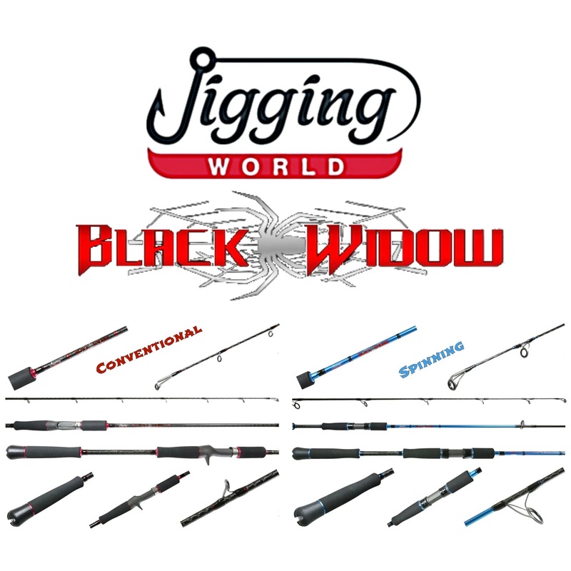 Jigging World Black Widow Rods