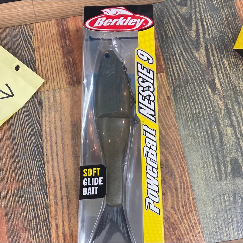 Berkley Nessie 9" Green Pumpkin