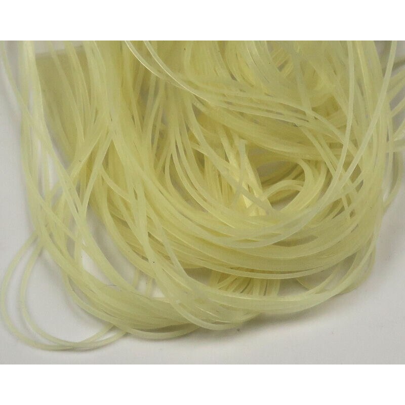 Hareline Micro Silicone Legs - Bone