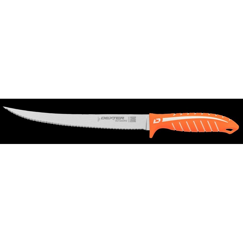 Dexter Dextreme 10" Tiger Edge Scalloped Fillet Knife with Sheath