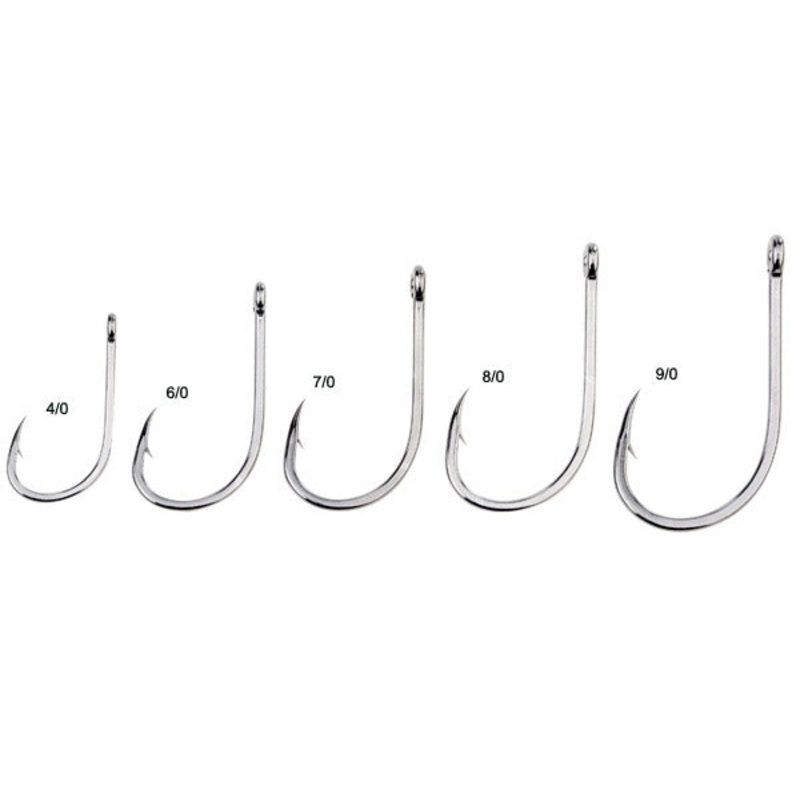 Gamakatsu Octopus, 4X Strong, Offshore Offset, Straight Eye Hooks Value Pack