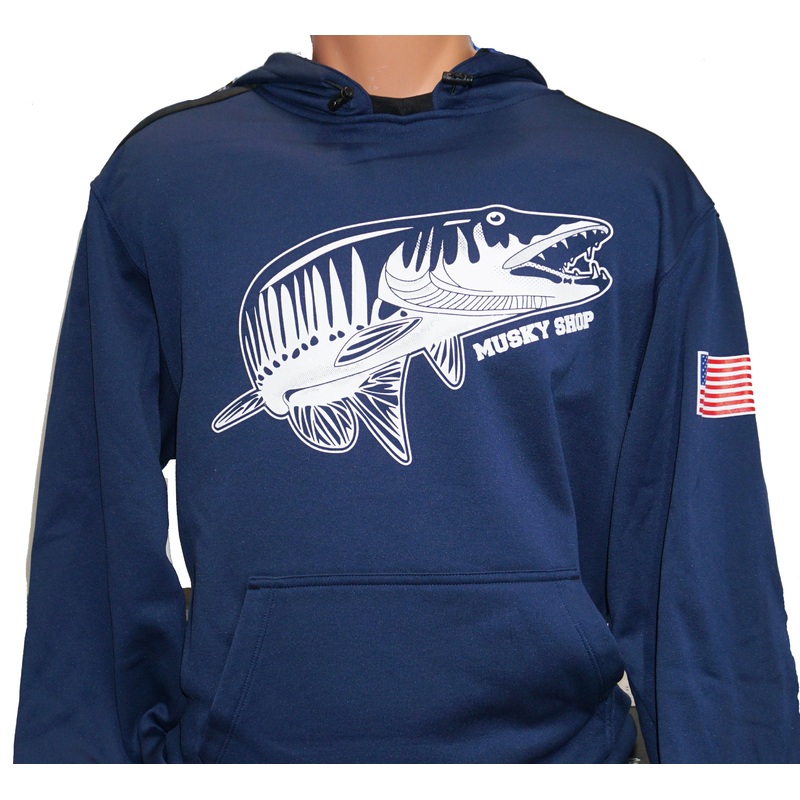 Musky Shop Navy Venom Hoodie