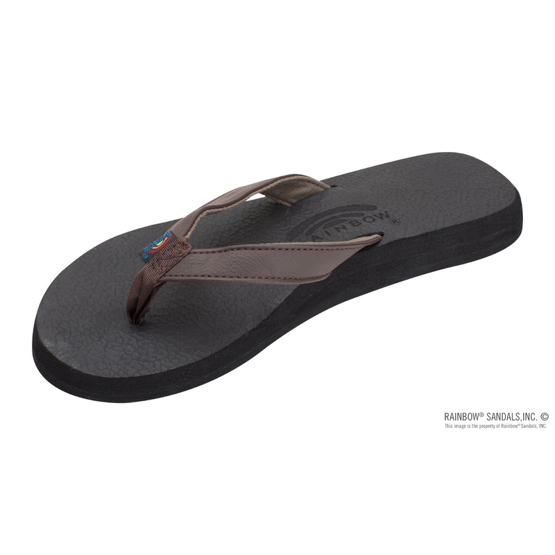 Rainbow Sandals The Cottons Women's Soft Rubber Top Sole Tapered Strap