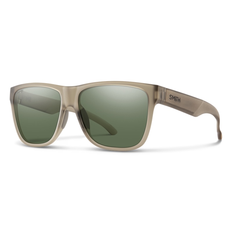 Smith Lowdown XL 2 - Matte Summit Crystal + ChromaPop Polarized Gray Green Lens
