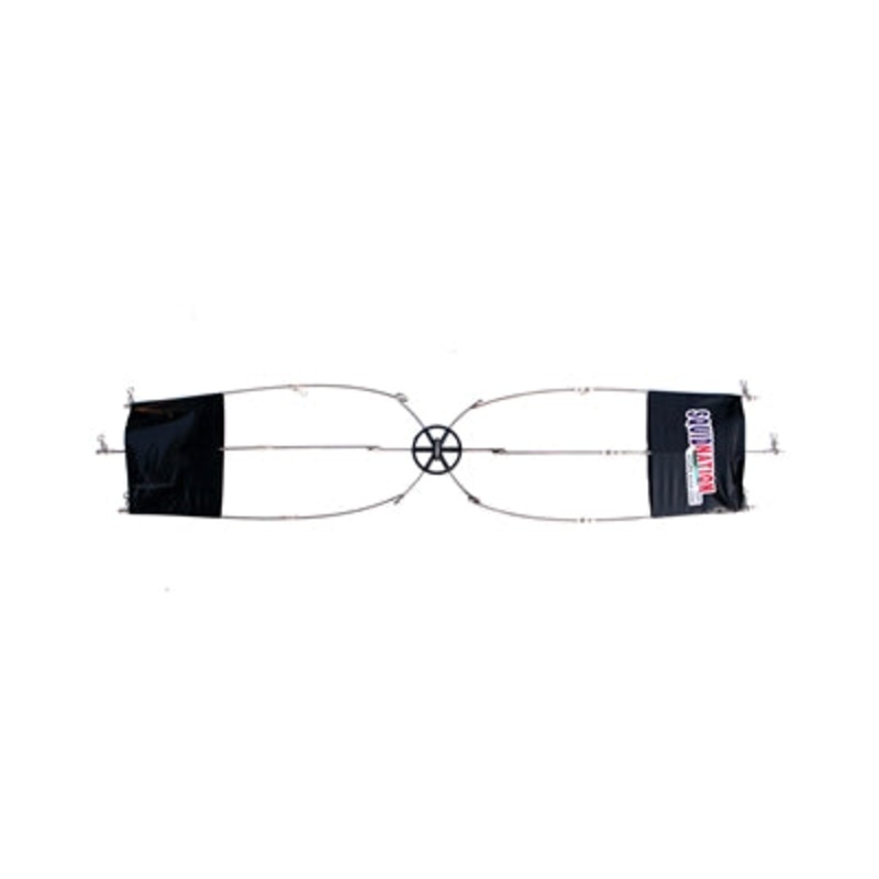 Squidnation 36" Dredge Bar - 6 Arm - Tension Loop w/ Swivels