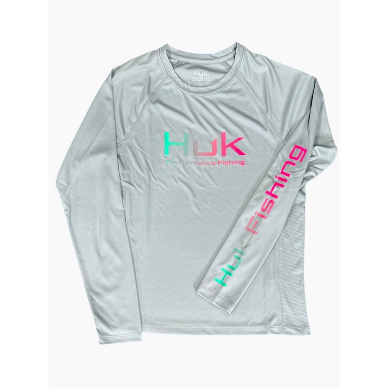 HUK Pursuit Crew Harbor Mist Large