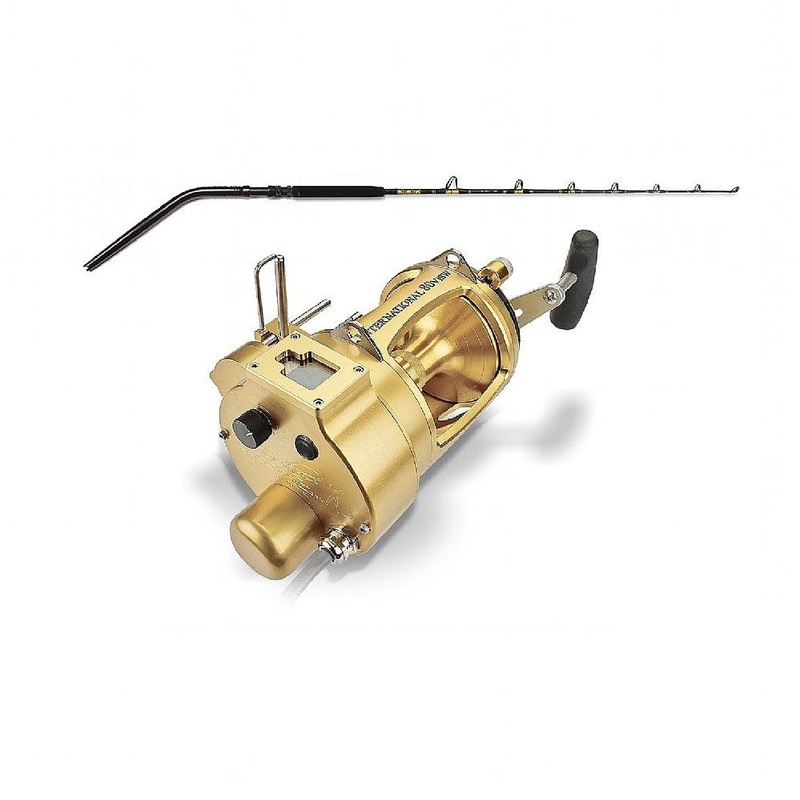 PENN INTL VI Hooker 80 VISW Autostop Gold w/ FREE CHAOS SW Rod & FREE Spooling