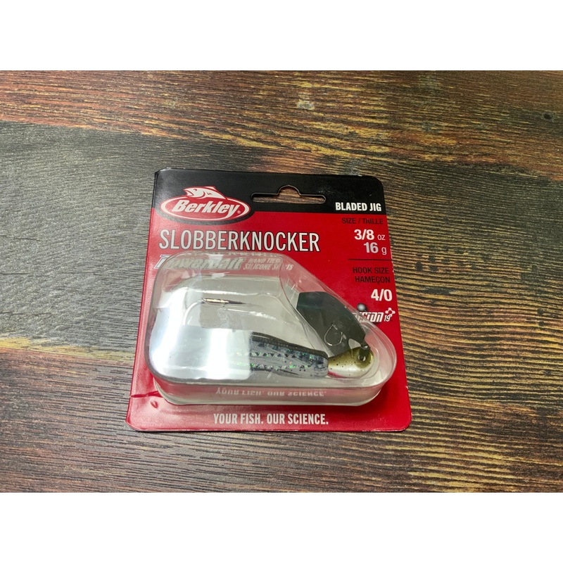 Berkley Slobberknocker 3/8 oz. Green Pumpkin Shad