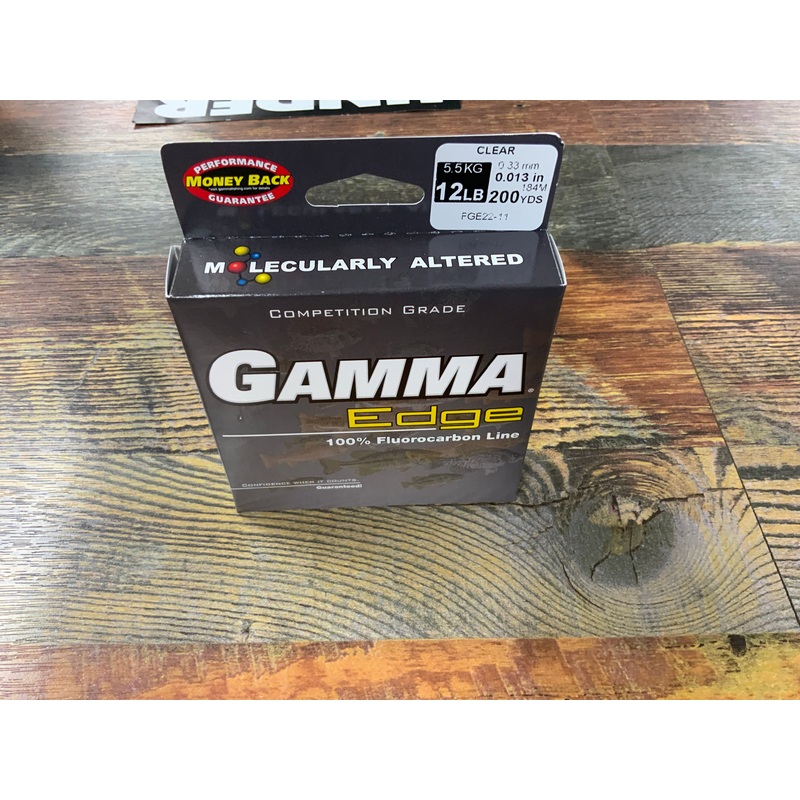 Gamma Edge Flouro 12 lb. 200 yd.
