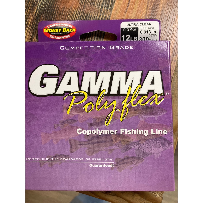 Gamma Poly Flex Copolymer 12 lb. 330 yd. Ultra Clear
