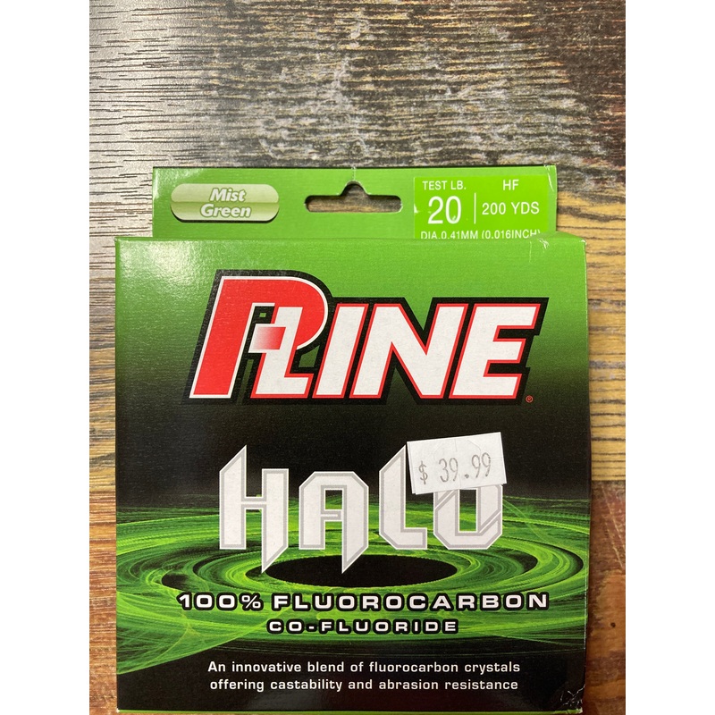 P LINE HALO Fluoro - 20 lb. 200 yd - Mist Green