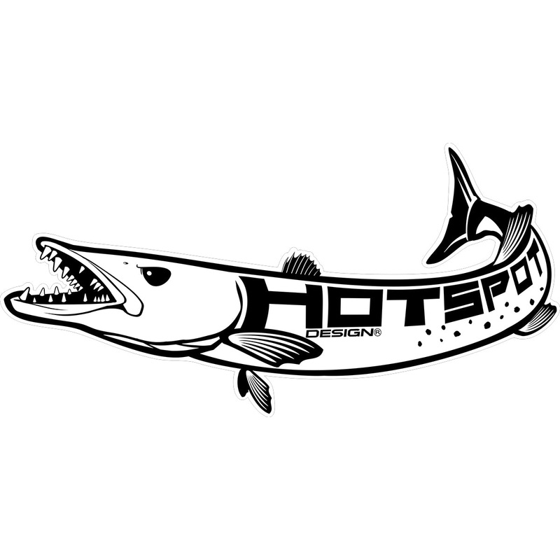 Hotspot Design - Sticker Barracuda cm 60x30