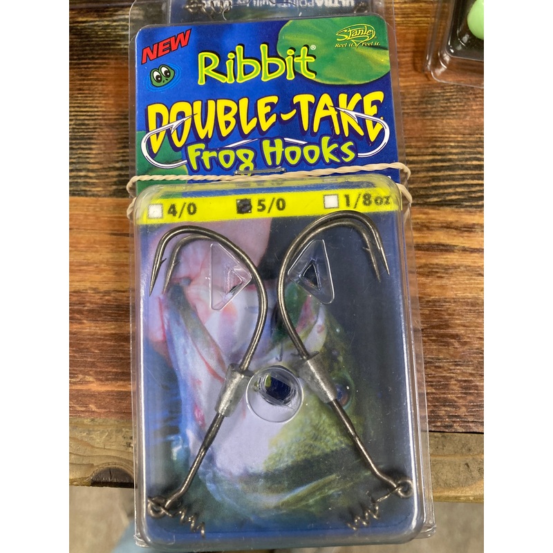 Ribbit Double Take Frog Hooks 1/8 oz. 5/0