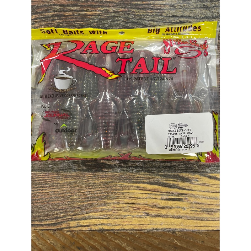 Strike King Rage Tail - Falcon Lake Crawl