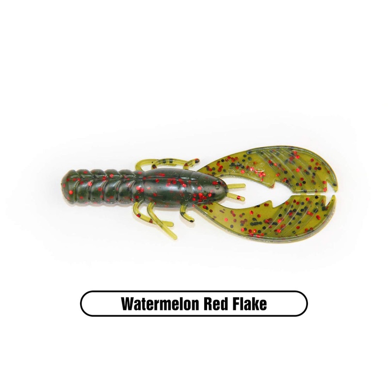 X Zone Muscle Back Finesse Craw 3.25"