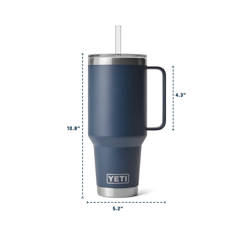 Yeti Rambler 42 Oz Mug With Straw Lid