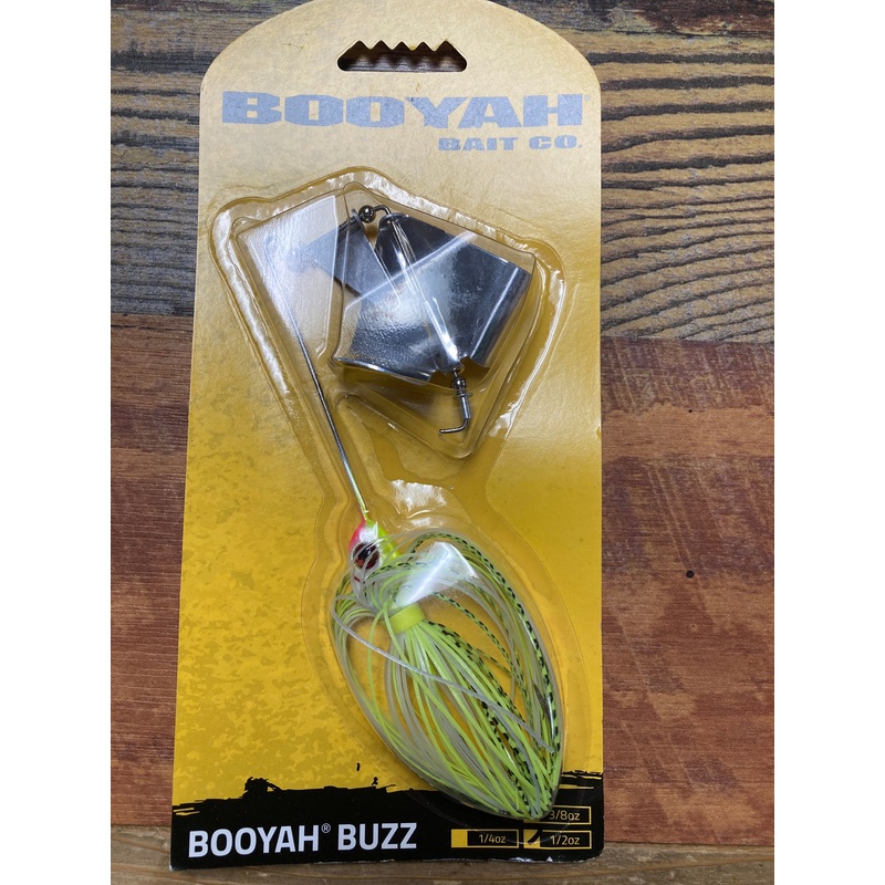 BOOYAH Buzz 1/2 oz. Chart Pearl White/White Chart