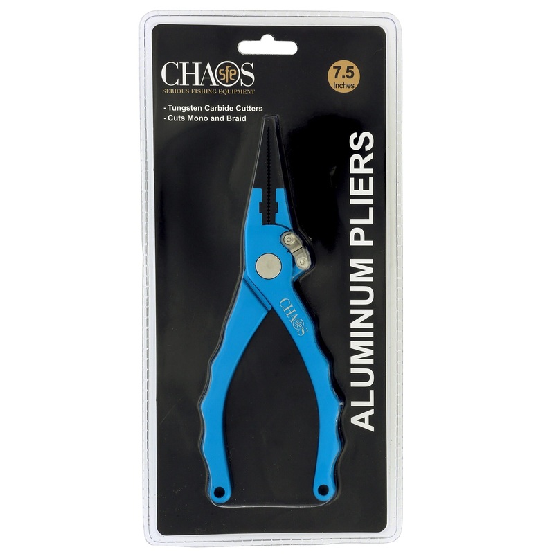 CHAOS Aluminium Plier Blue 7.5" with Sheath & Landyard