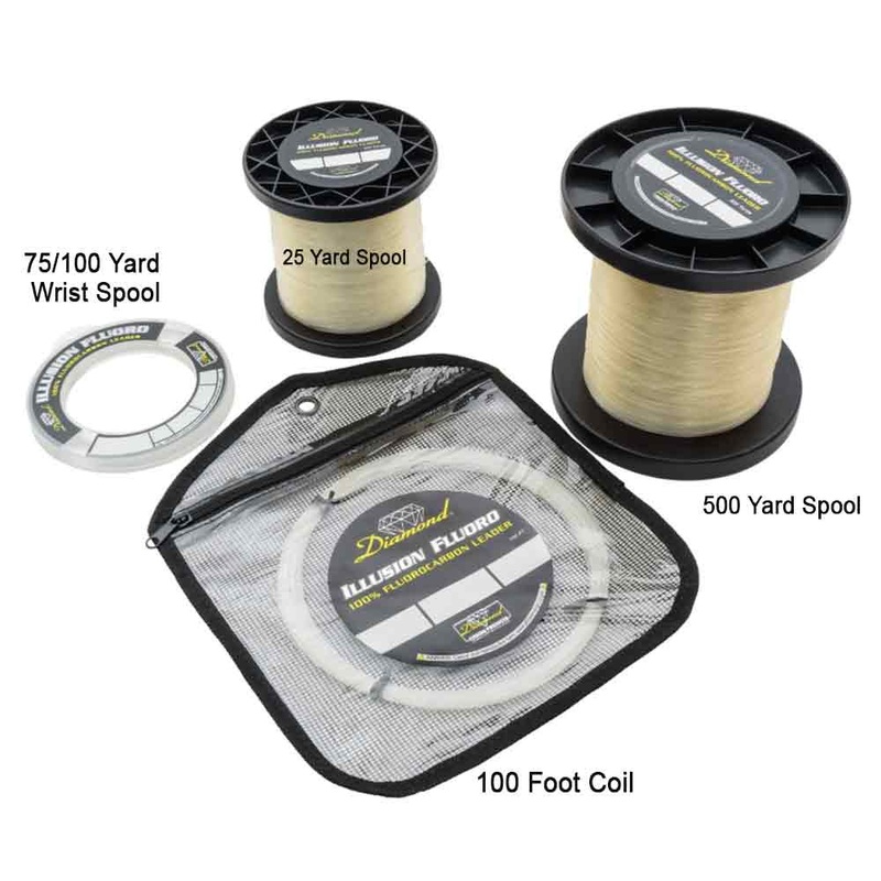 Diamond Illusion Clear Fluorocarbon Leader
