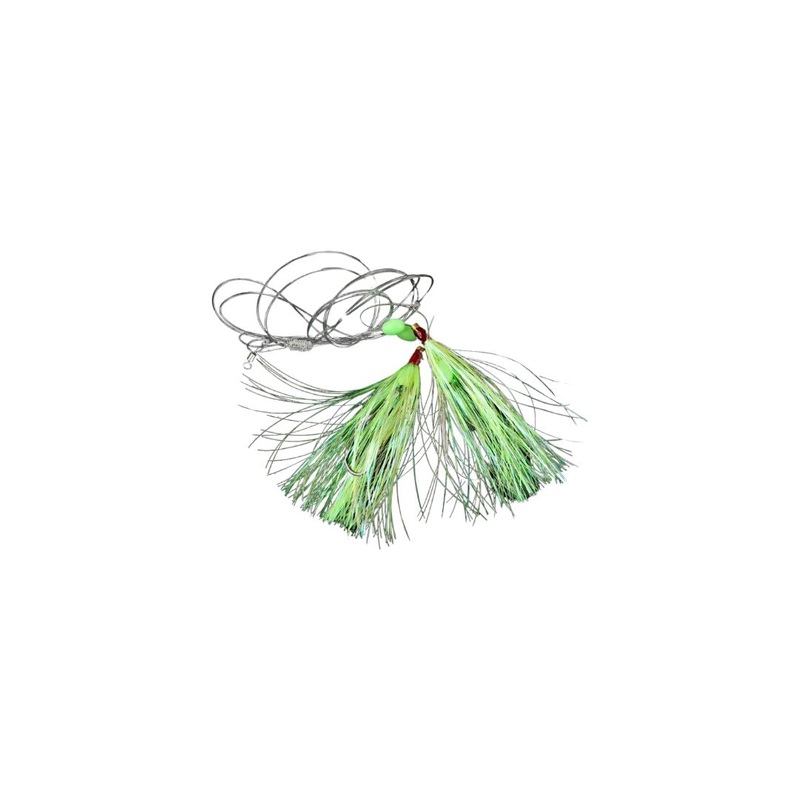 Jigging World Hi-Lo Flasher Fluke Rigs