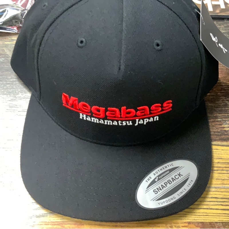 Megabass Hat Classic - Black/Red