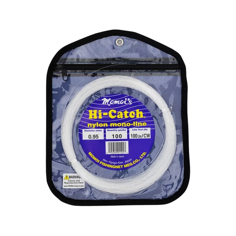 Momoi - Hi-Catch Monofilament Leader Material - Clear White