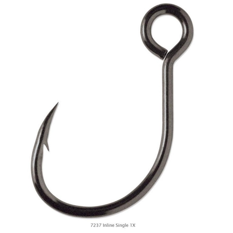 VMC 7237 Inline Single 1X Strong Hooks