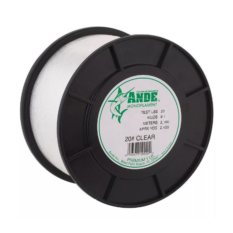 ANDE Premium Monofilament Line 1LB Spool