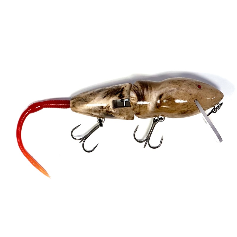 PB Rat 2 Piece Mouse Wakebait