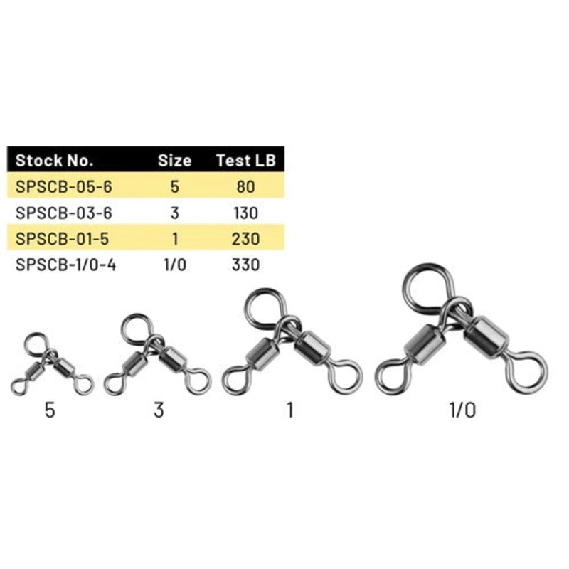 Spro - Power Combination Swivels (Black)
