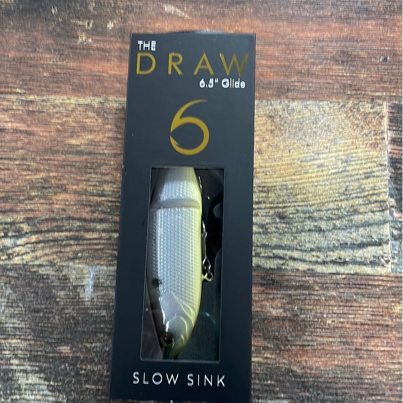 6th Sense Draw 6.5 Glide Slow Sink - Glide Heater Shad
