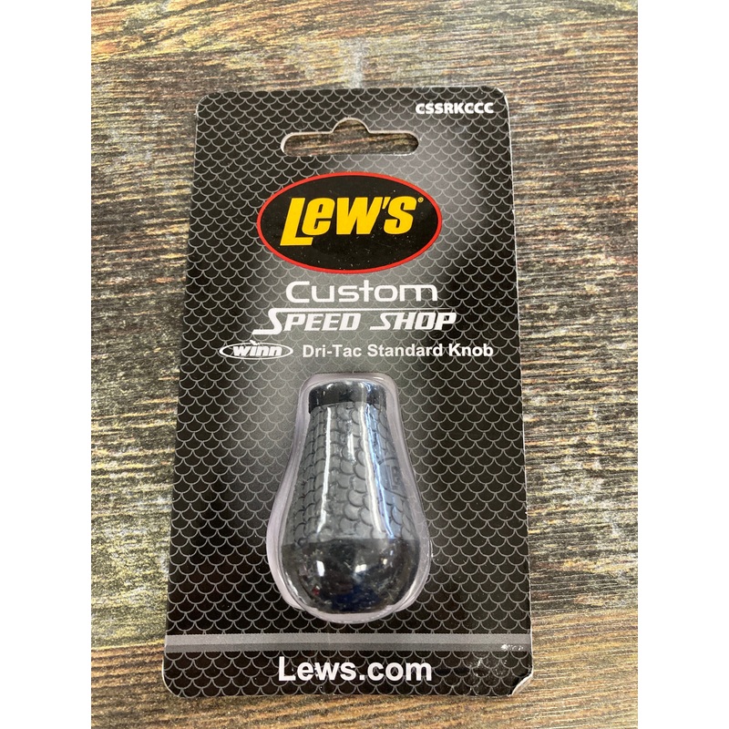 Lews Winn Knob and Cap - Standard - Charcoal